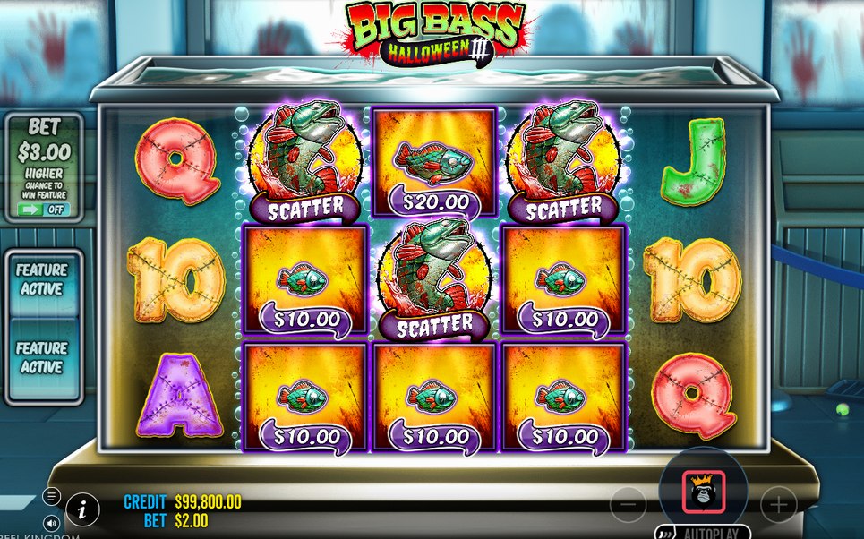 Free Spins counter with blue and red trackers